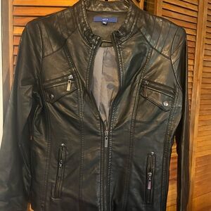 Apt. 9 Black Leather Jacket